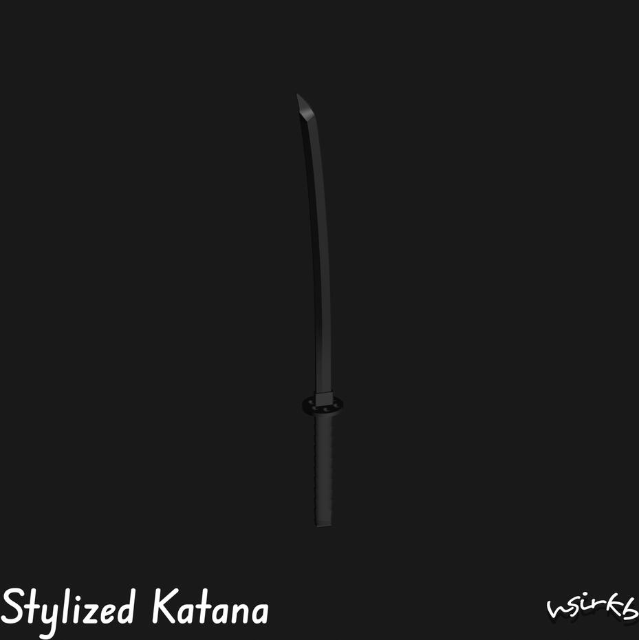 Stylized Katana